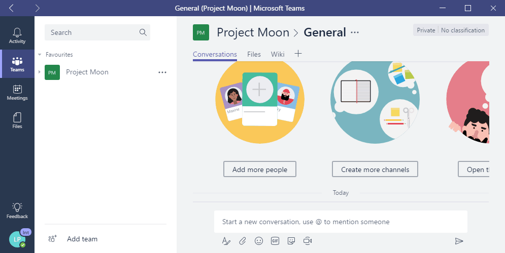 Setup Microsoft Teams for Group Collaboration Only; Turn Off Private Chat,  Calling and Meetings - Tom Talks