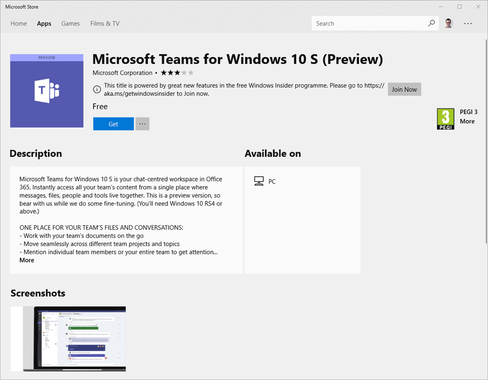 free download microsoft teams for windows 10