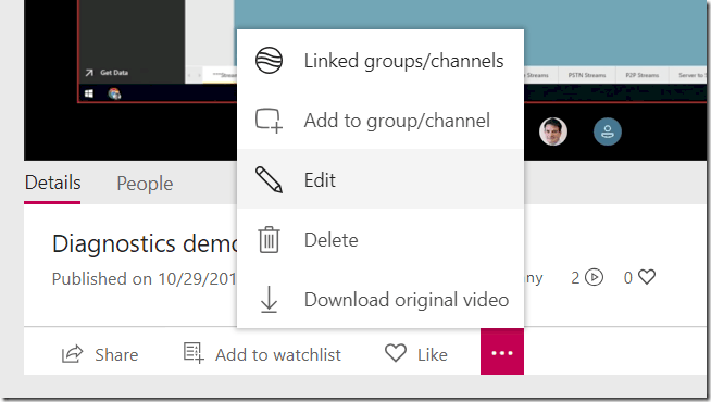 how to download teams meeting recording