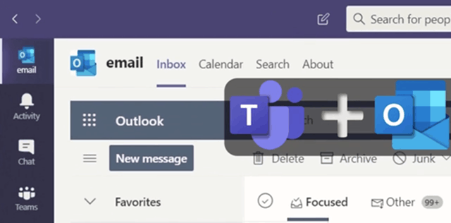 Adding Outlook Email and Calendar App to Microsoft Teams, a proof ...