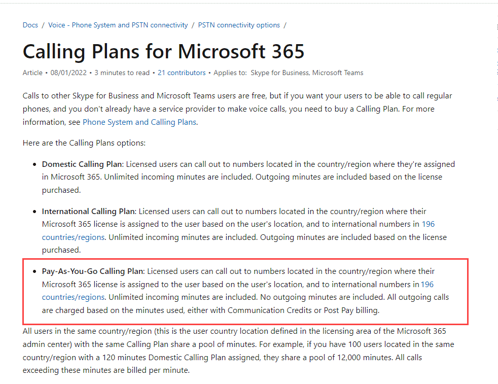 Microsoft Teams přidává předplacený plán volání do PSTN